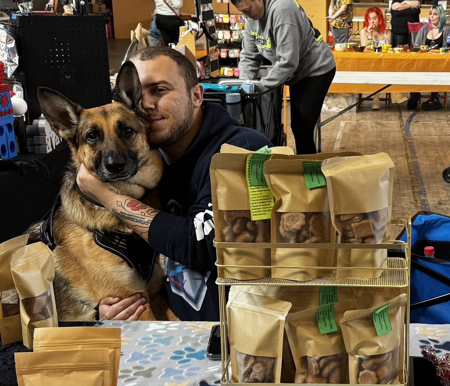 Angel, founder of Barkside Bakery